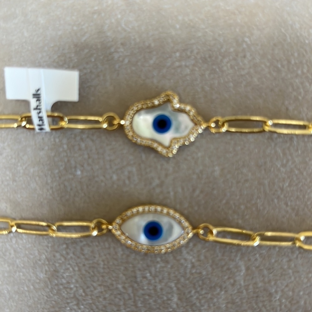 Set of Two Evil Eye Bracelets - Picture 6 of 6